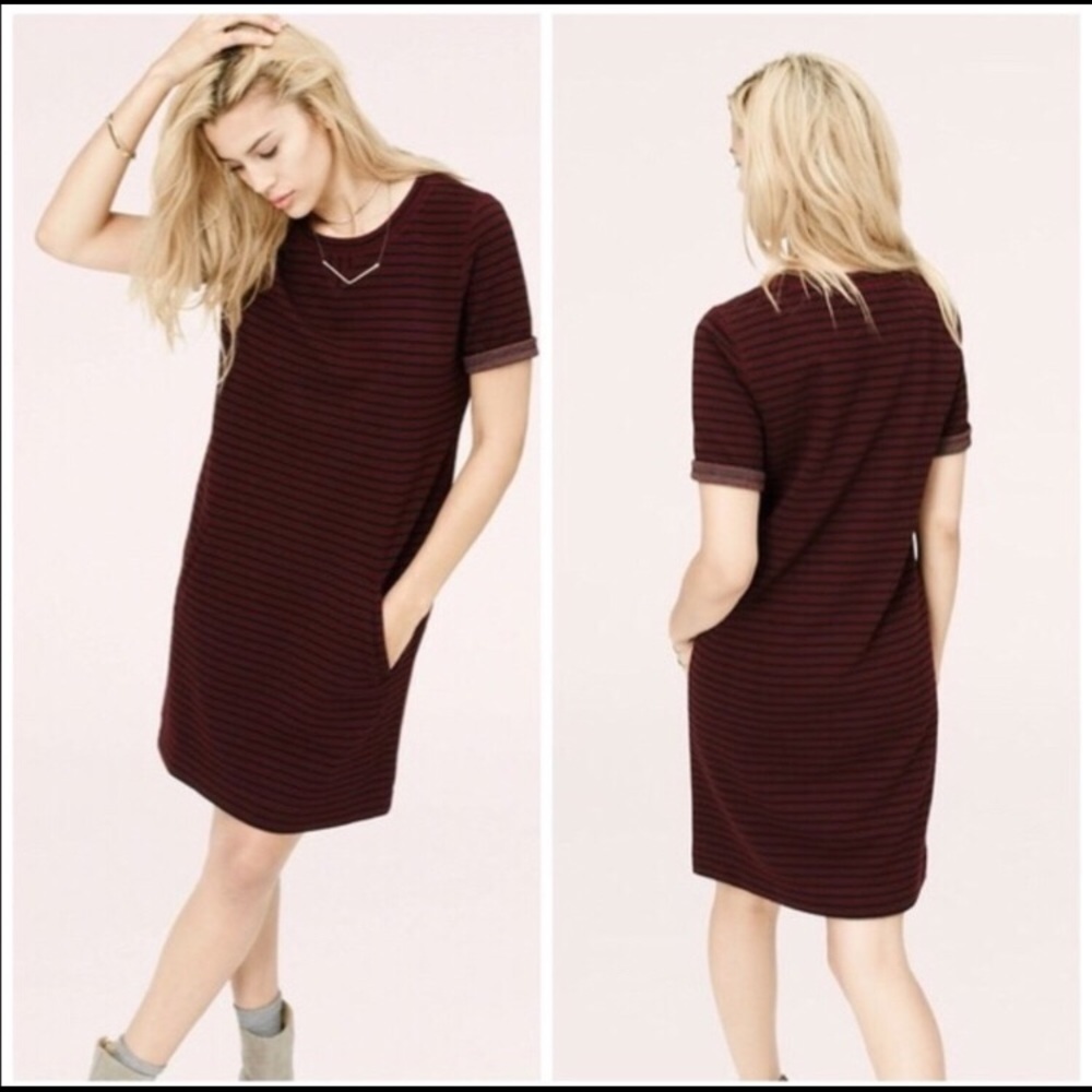 L&G Ottoman Striped Dress